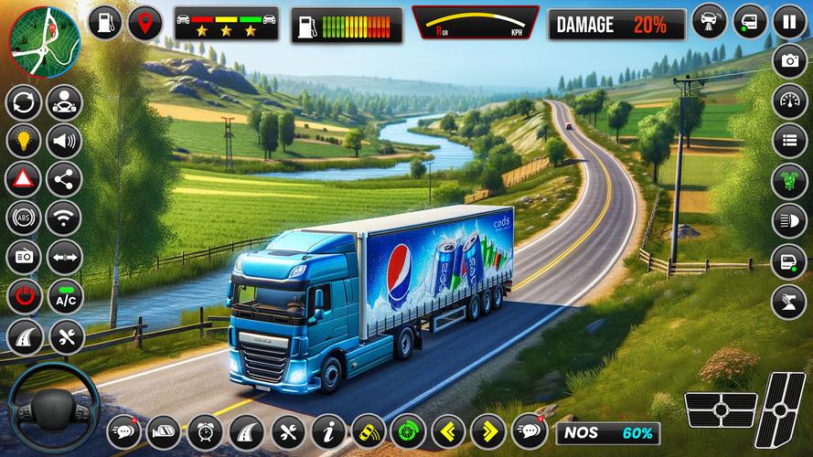 Truck Simulator: Driving Games Tangkapan skrin 4