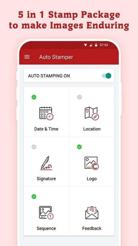 Auto Stamper Screenshot 3