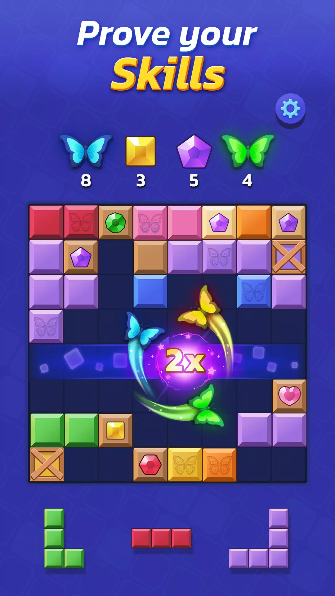 Woodoku Blast Screenshot 1