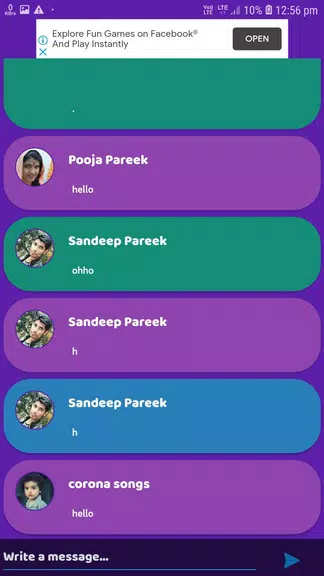 Mini Chat ROOM | Make New Friends 스크린샷 3