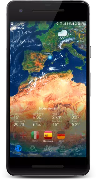 3D EARTH - weather forecast 스크린샷 4