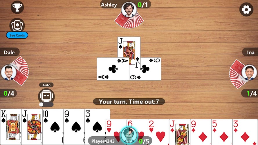 Callbreak Master 3 - Card Game Capture d’écran 1