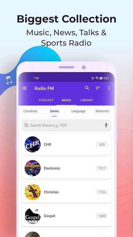 Radio FM Ảnh chụp màn hình 3