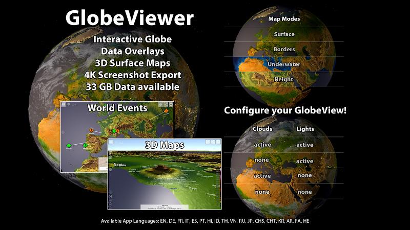 GlobeViewer 스크린샷 1