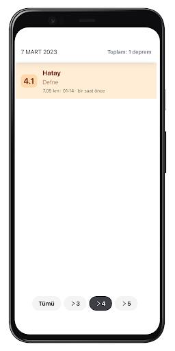 Zelzele Son 100 Deprem應用截圖第3張