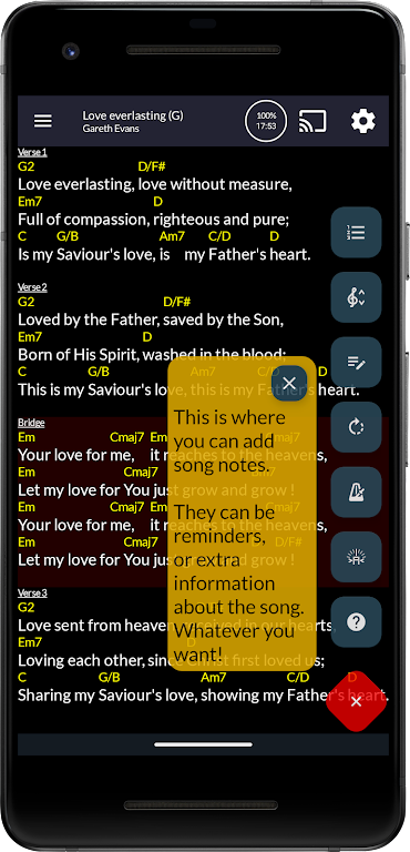 OpenSongApp - Songbook Скриншот 2