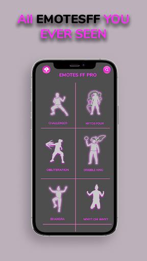 EmotesFF PRO | Dances & Emotes Скриншот 3