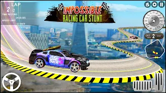 Impossible GT Racing Car Stunt Ekran Görüntüsü 3