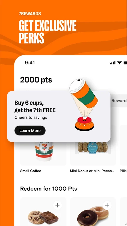 7-Eleven: Rewards & Shopping Screenshot 1