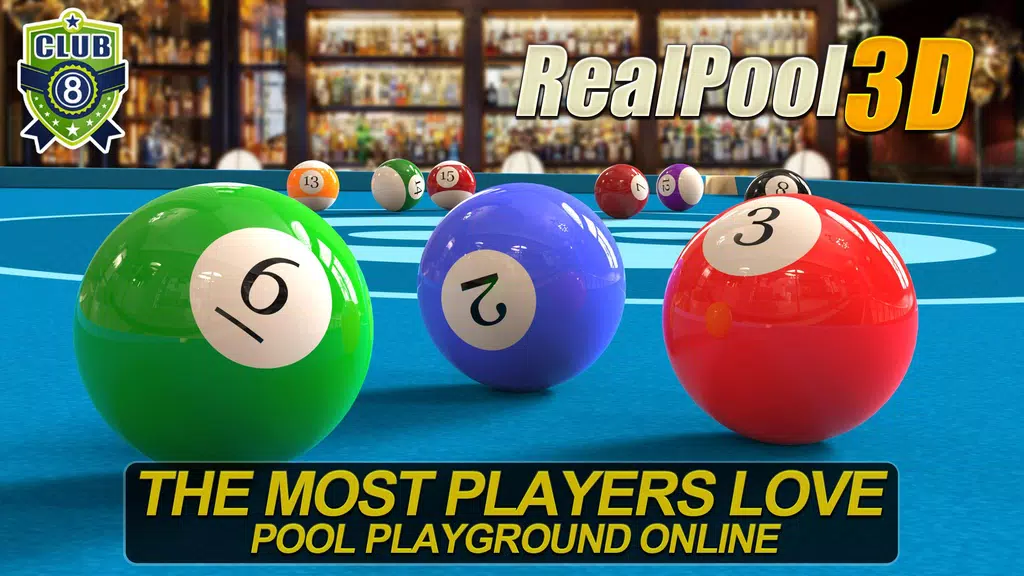 Real Pool 3D Online 8Ball Game应用截图第1张