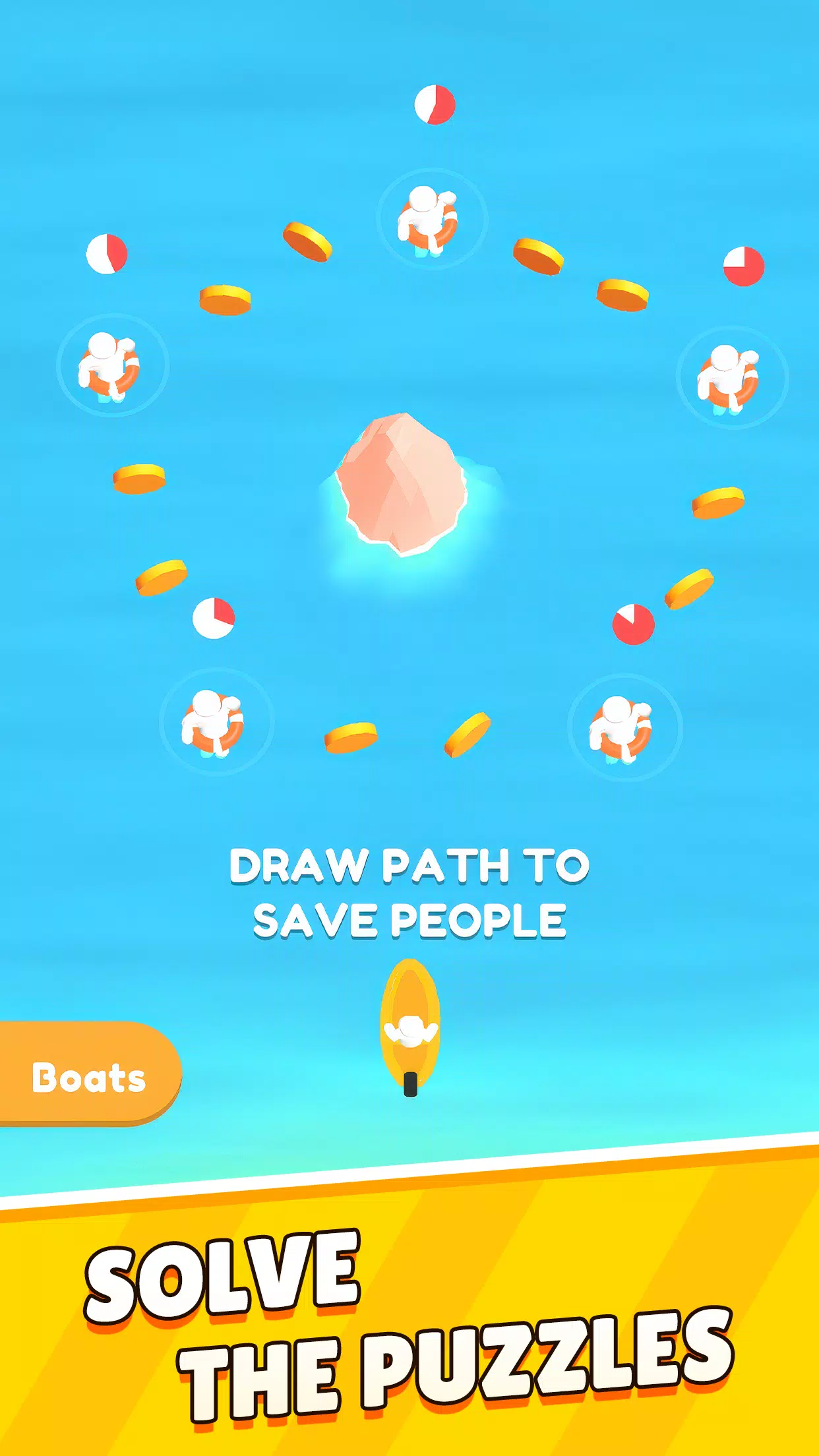 Beach Rescue Rush Ảnh chụp màn hình 3