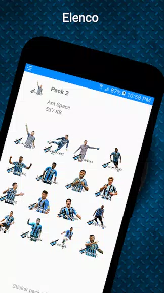 Grêmio Stickers for WhatsApp スクリーンショット 4