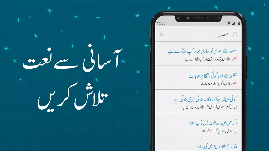 Naat Lyrics Library Скриншот 3