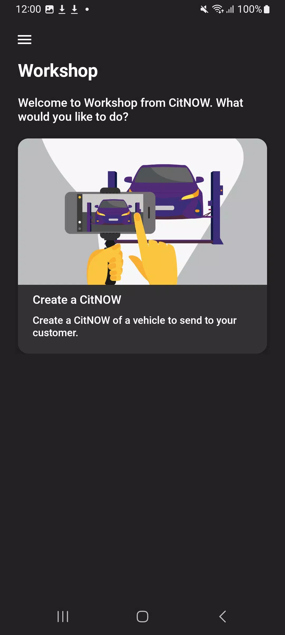 CitNOW Workshop Captura de pantalla 2