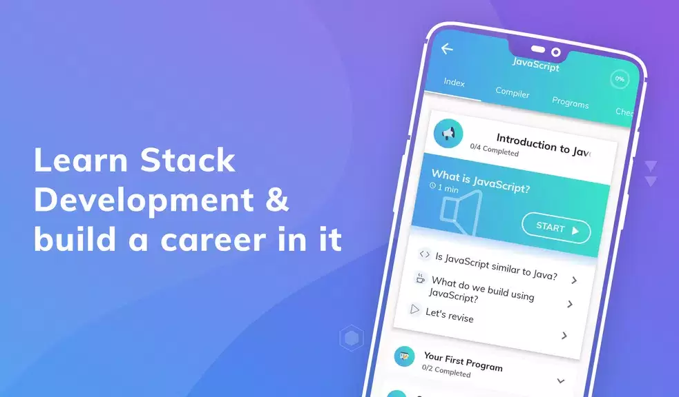 Learn Full Stack Development Captura de tela 3