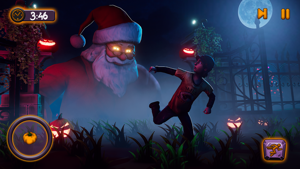 Scary Santa Horror Escape Game Ekran Görüntüsü 3