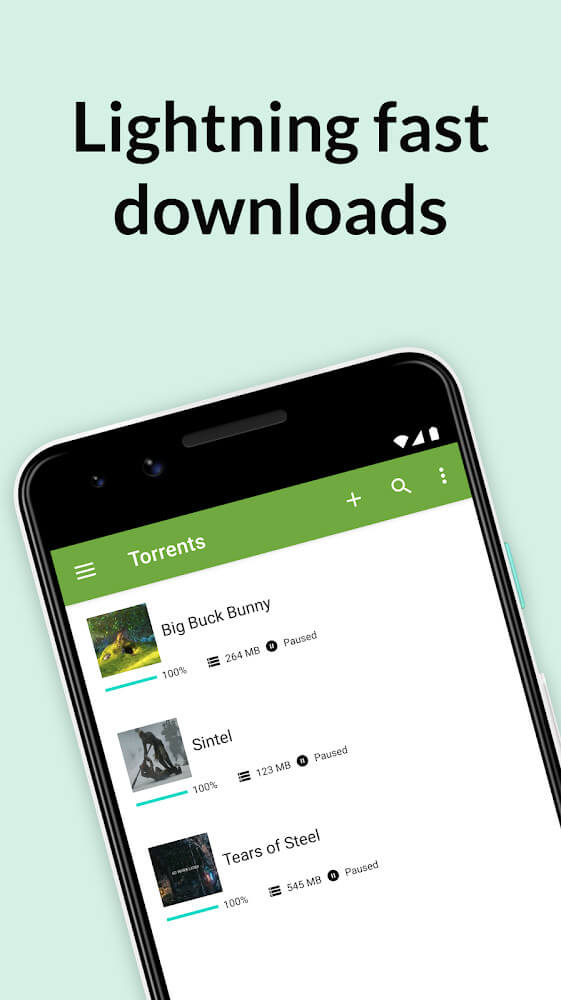 µTorrent®- Torrent Downloader スクリーンショット 1