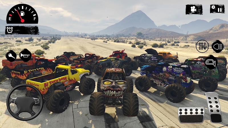 Hillock Monster Truck Driving スクリーンショット 3