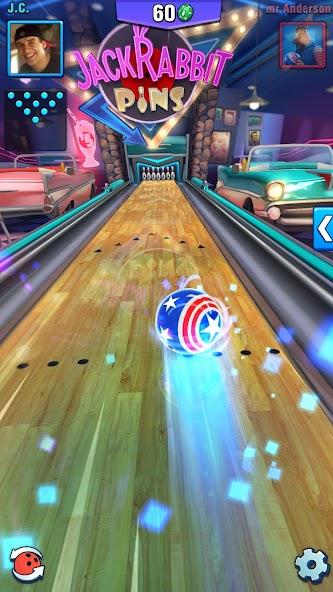 Bowling Crew — 3D bowling game Mod Captura de pantalla 4