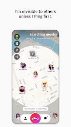 Ping - Finding nearby friends ဖန်သားပြင်ဓာတ်ပုံ 4