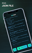 Json File Opener & Viewer Captura de pantalla 1