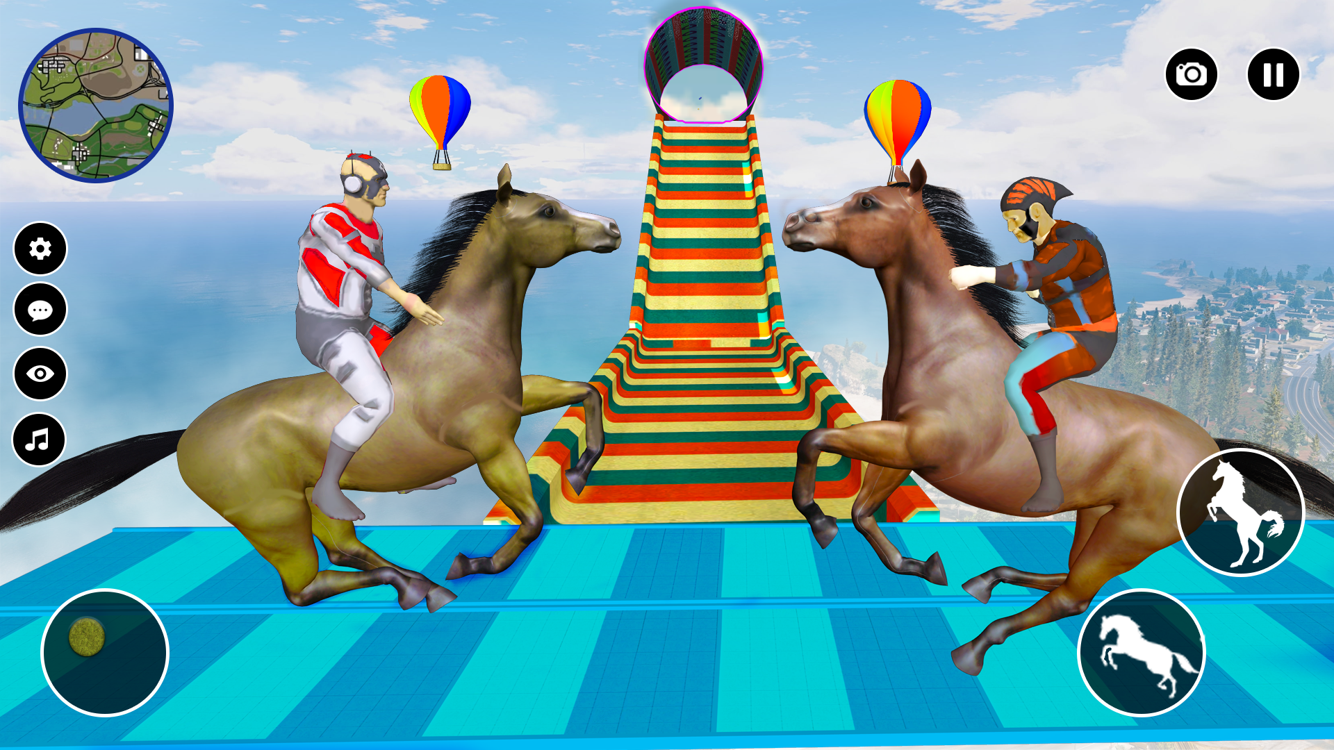 GT Horse Racing Games Horse 3d Скриншот 2