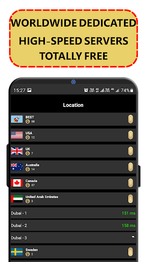 EYE VPN Screenshot 2