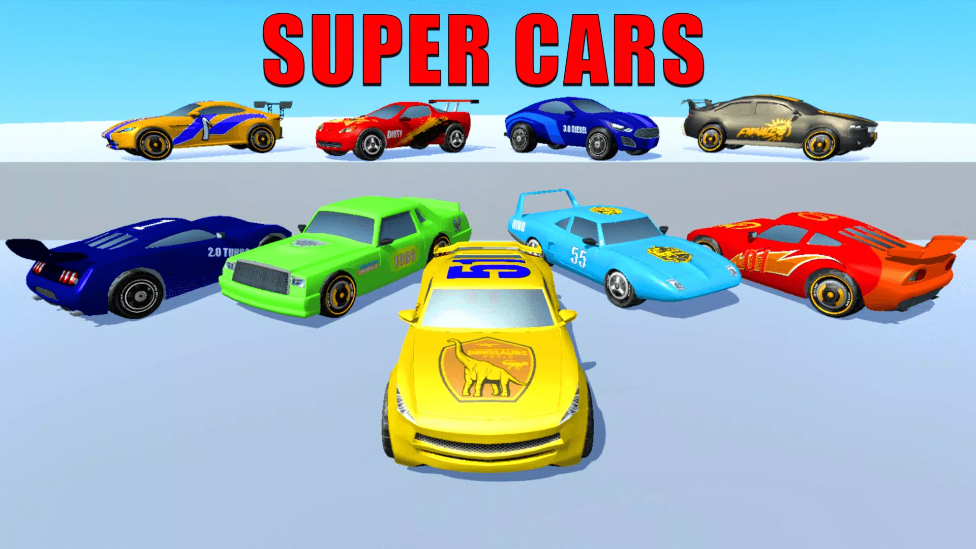 Super Kids Car Racing スクリーンショット 2