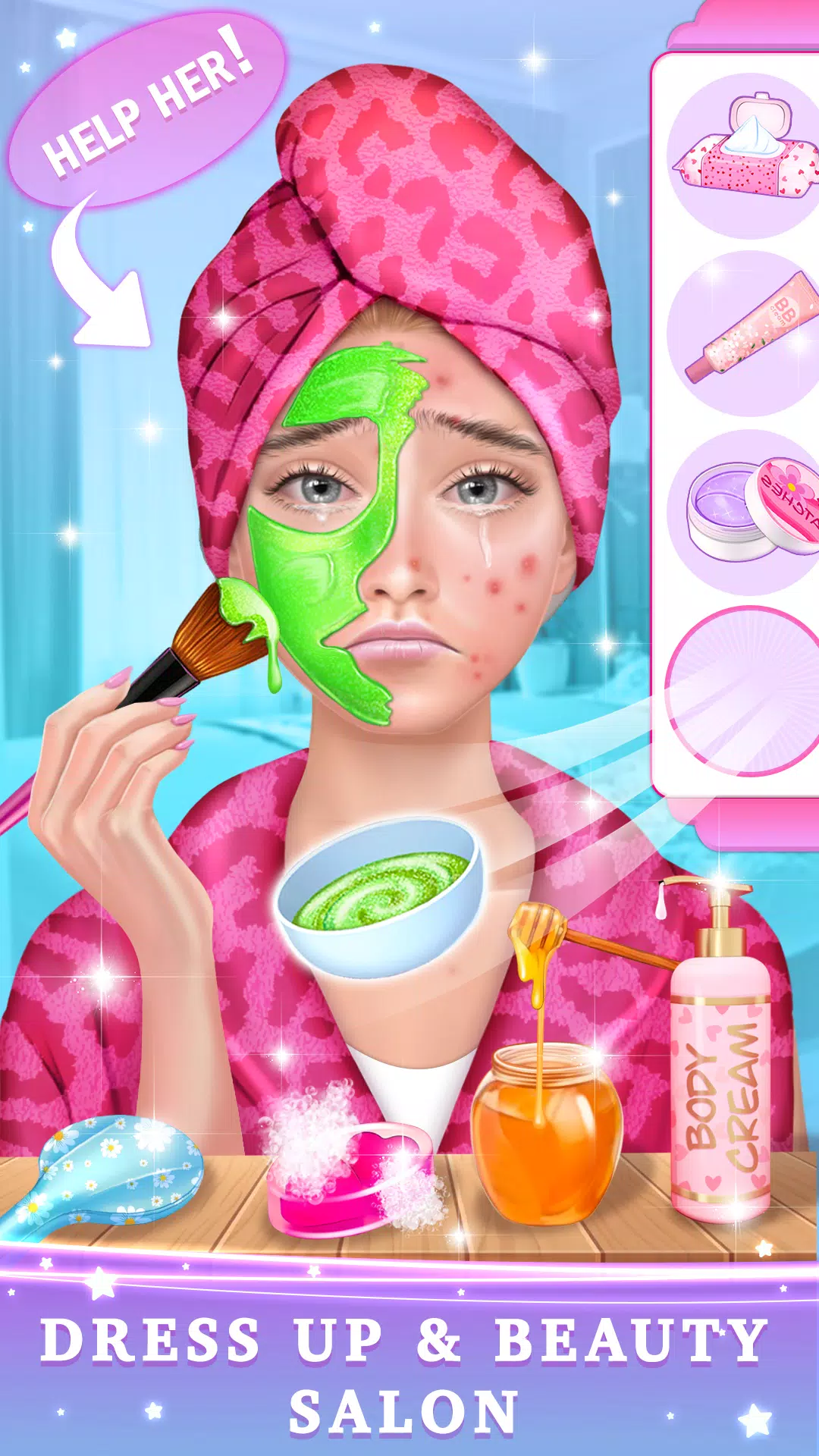 BFF Makeover - Spa & Dress Up Screenshot 1