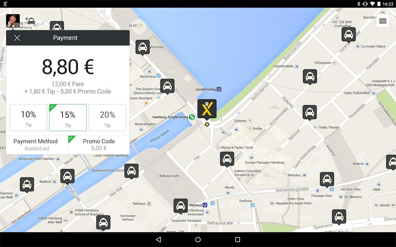 FREENOW - Mobility Super App Screenshot 2