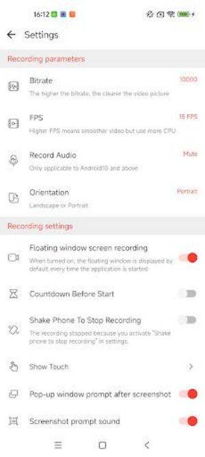 Screen Recorder: Nuts Recorder Screenshot 2