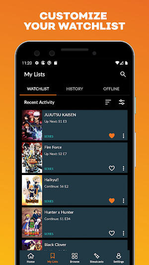 Crunchyroll 스크린샷 4