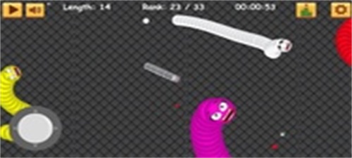 Worm Hanging Around Captura de pantalla 1