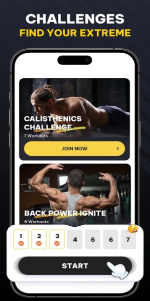 The Muscle Monster Workout Planner Schermafbeelding 3