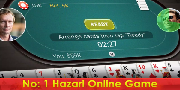 Hazari -1000 points card game Captura de tela 1