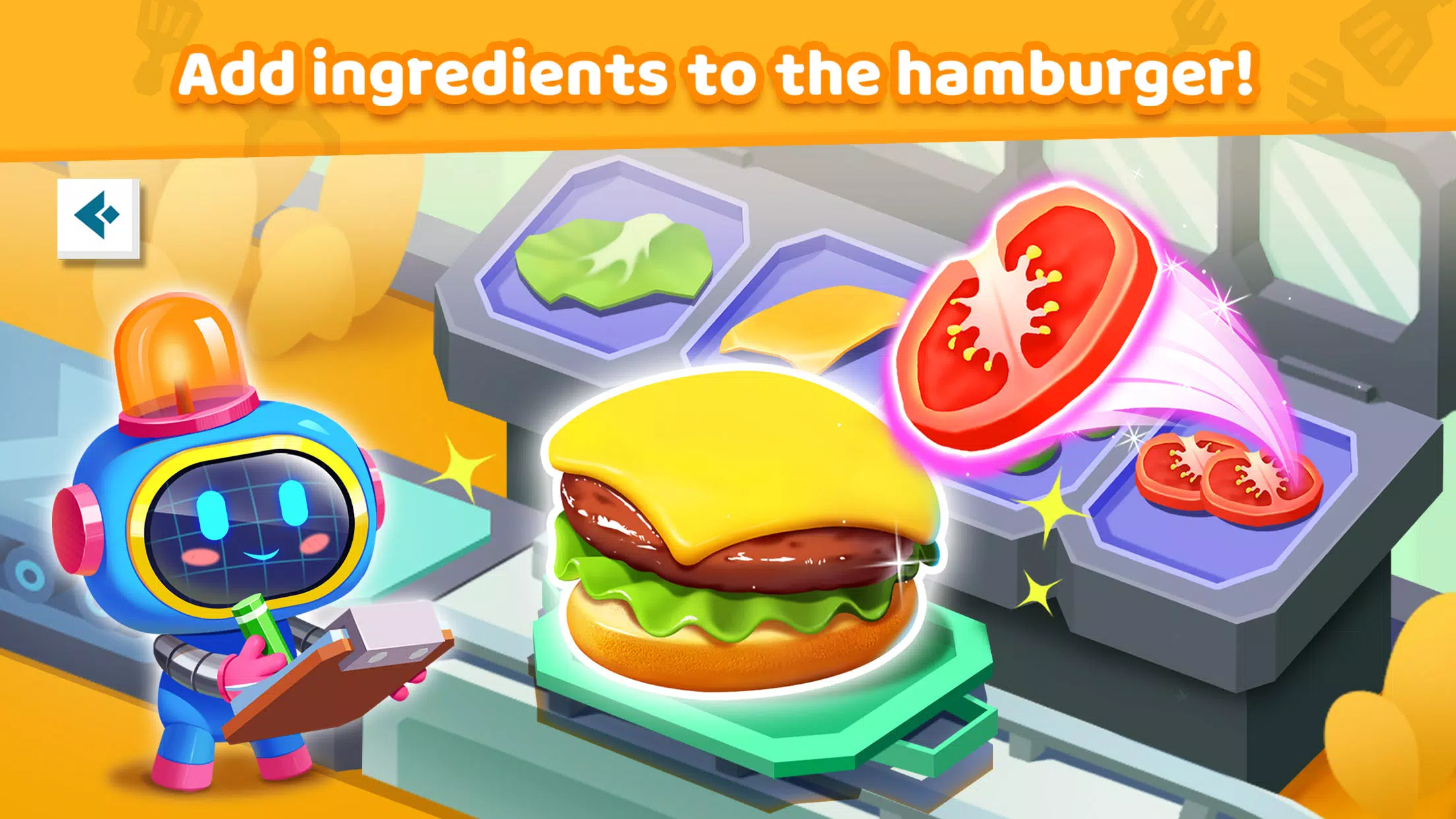 Little Panda's Fast Food Cook Screenshot 2