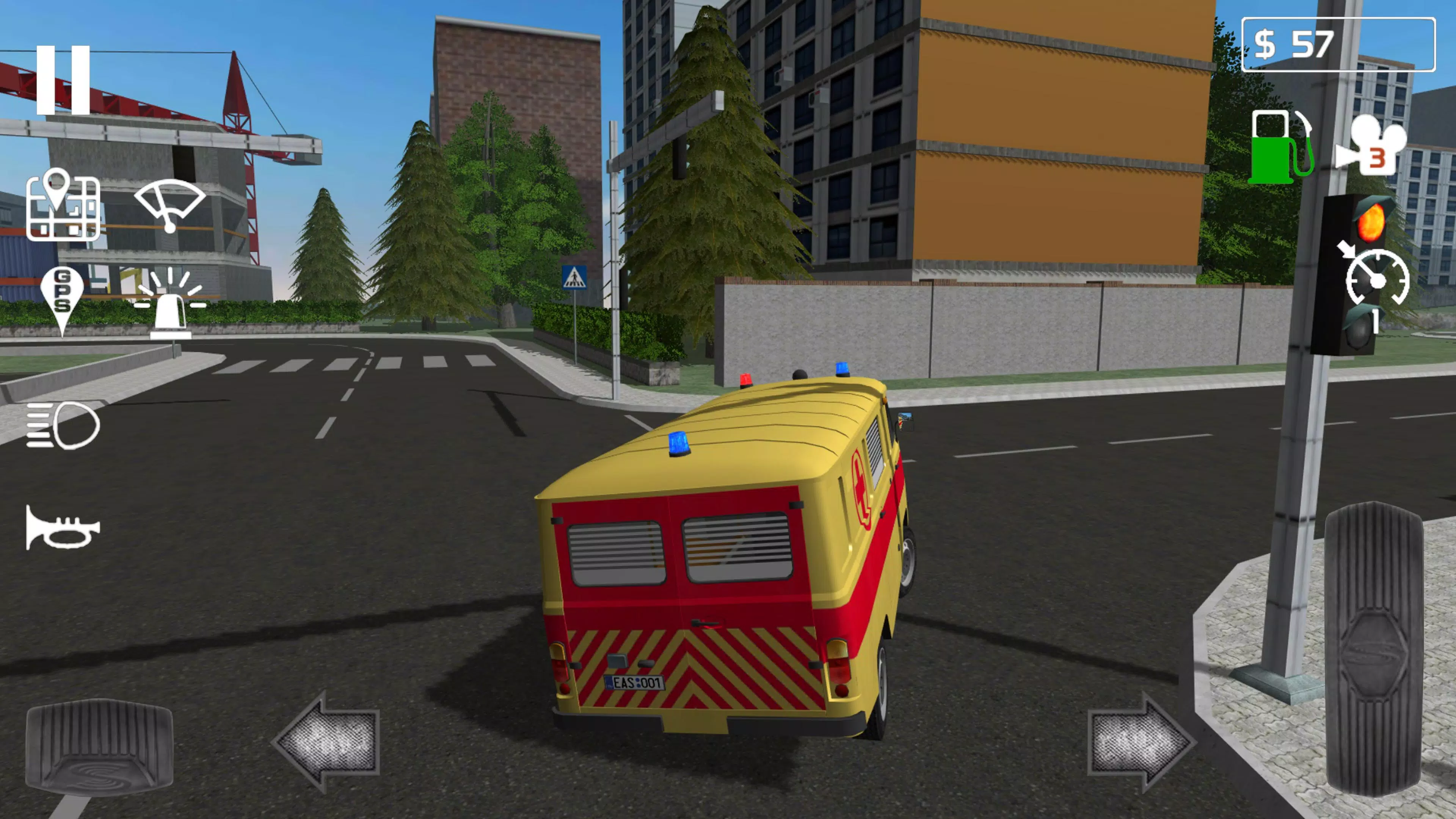 Emergency Ambulance Simulator Capture d’écran 3