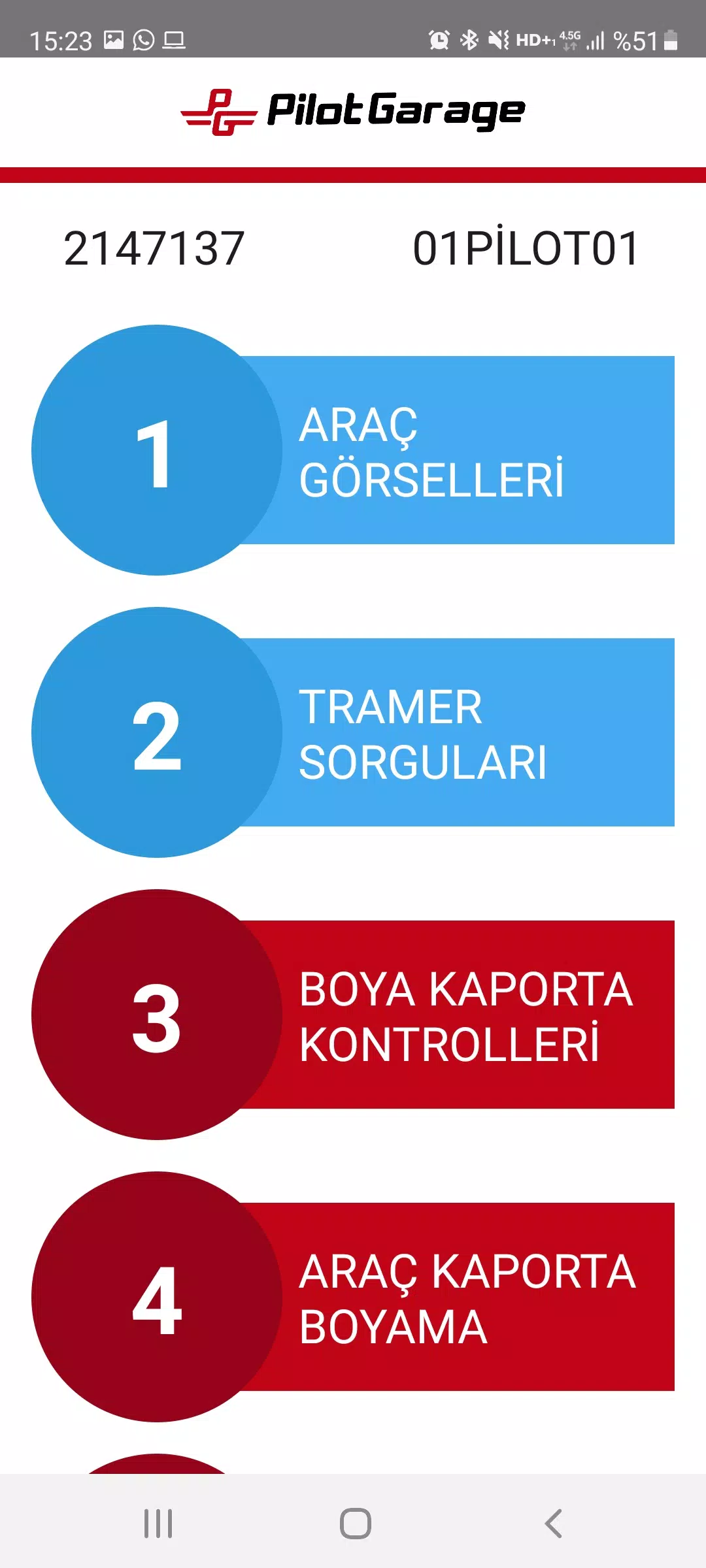 Pilotgarage Usta Uygulaması Screenshot 4