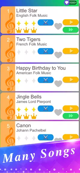 Rhythm Tiles 3:PvP Piano Games スクリーンショット 2