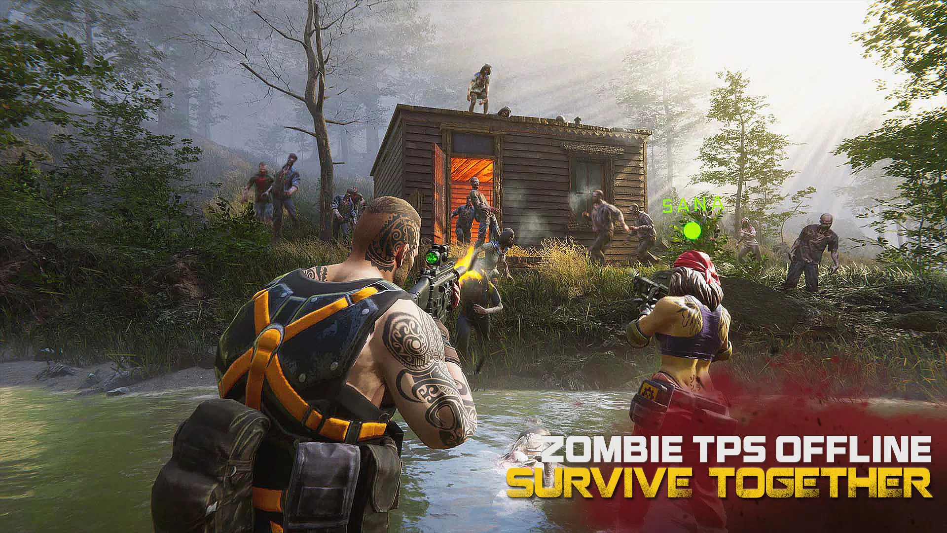 Zombie Shooter 3D Ekran Görüntüsü 1