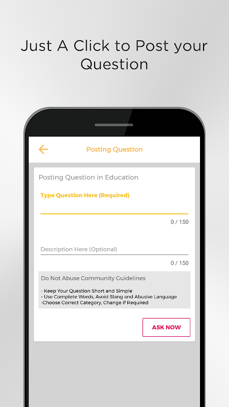 Questions - Ask Question Get Answer Скриншот 1