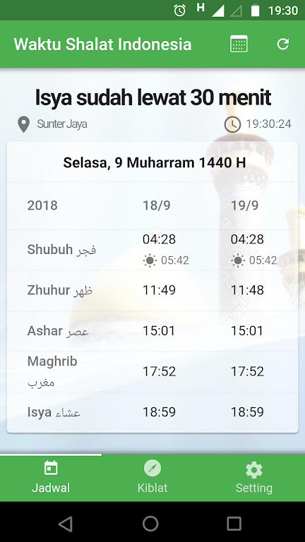 Waktu Shalat Schermafbeelding 2