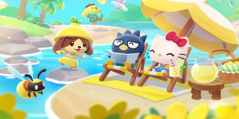 ハローキティアイランドアドベンチャーはバージョン1.8で熱をもたらします - サンシャインのお祝い