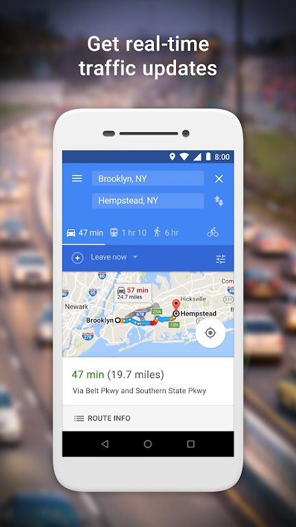 Google Maps Go Capture d’écran 2