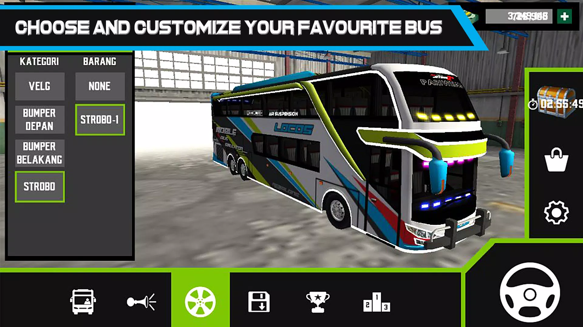 Mobile Bus Simulator Скриншот 1
