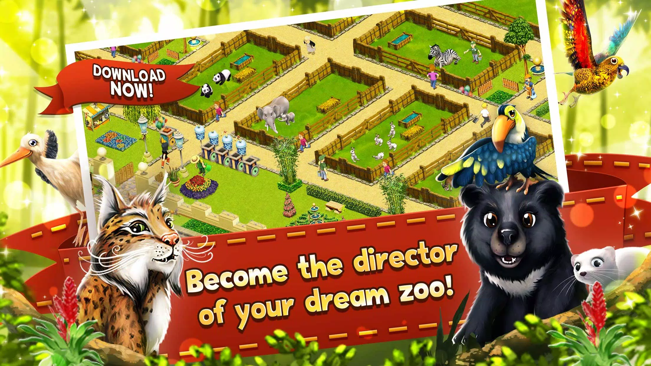 MyFreeZoo Mobile Tangkapan skrin 1