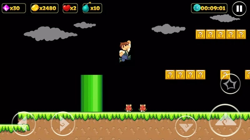 Super Pep’s World - Run Game ภาพหน้าจอ 3