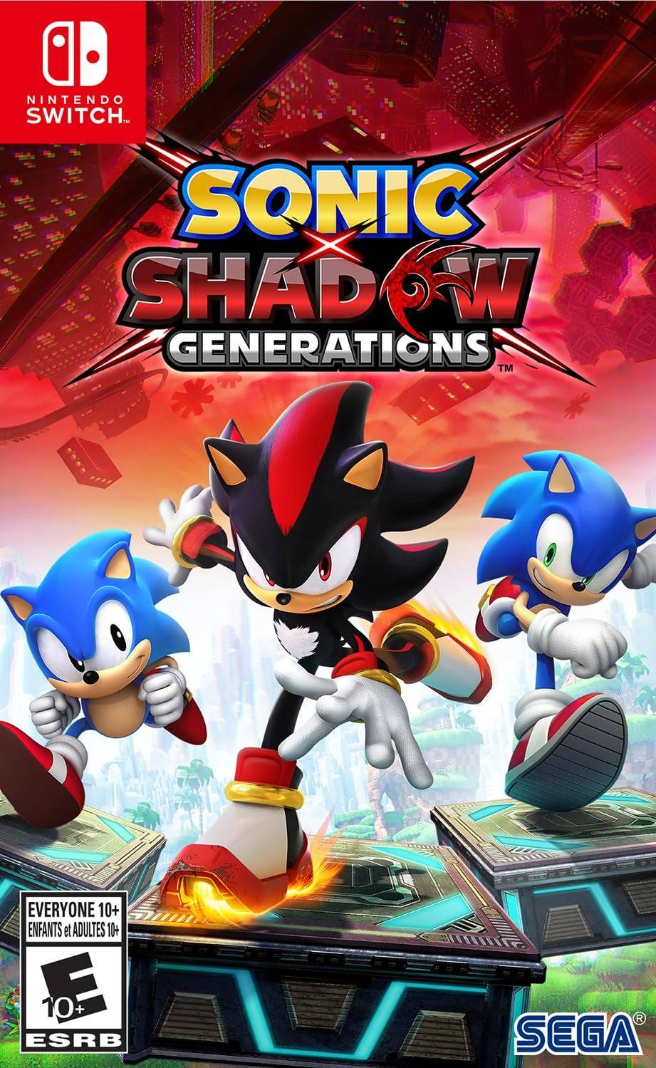 Générations de sonic X Shadow