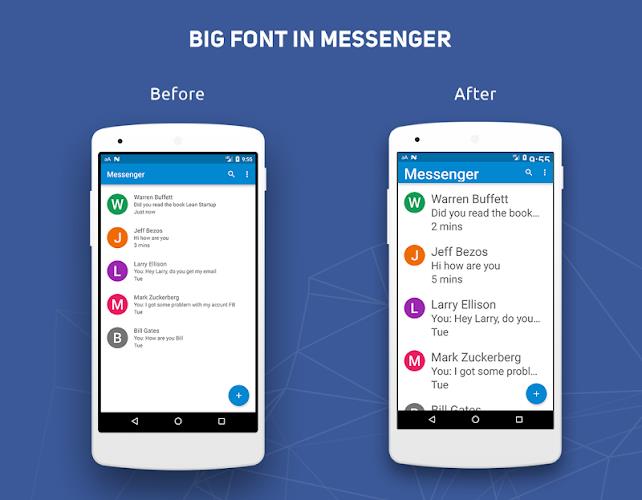 Big Font - Change Font Size & Text Size ภาพหน้าจอ 3