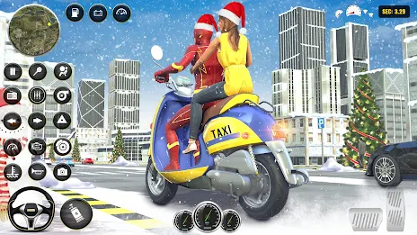 Superhero Bike Taxi: Bike Game スクリーンショット 2